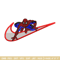 Nike Spiderman Logo embroidery design, Spiderman embroidery, Nike design, movie design, movie shirt, Digital download.jpg