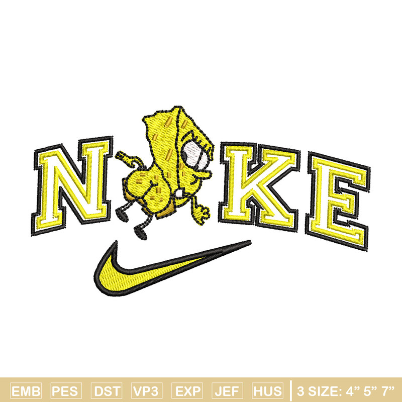 Nike spongebob embroidery design, Spongebob embroidery, Nike design, Embroidery shirt, Embroidery file, Digital download.jpg