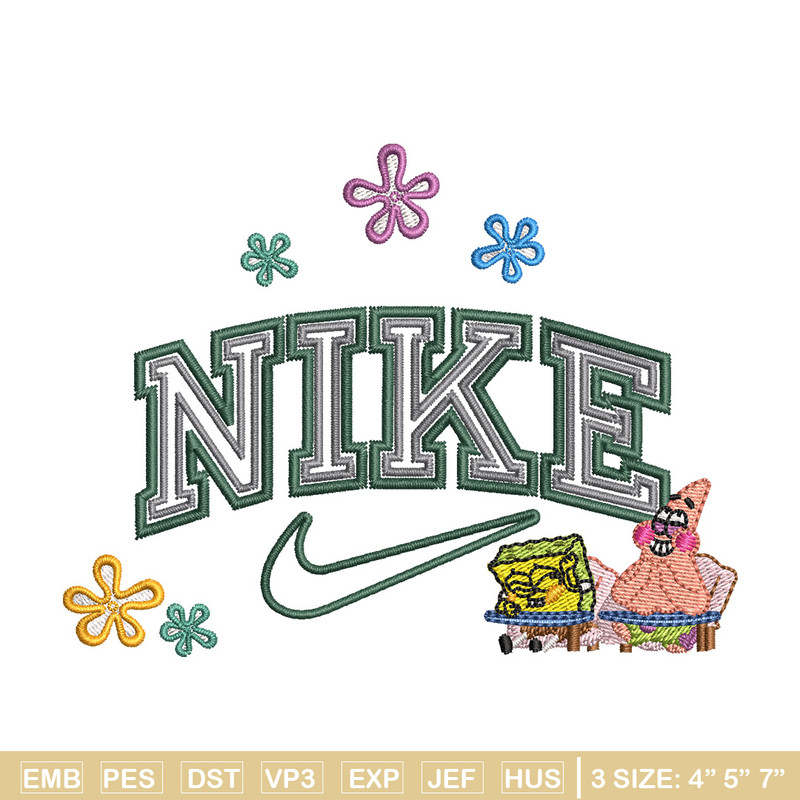 Nike spongebob embroidery design, Spongebob embroidery, Nike design, Embroidery shirt, Embroidery file,Digital download.jpg