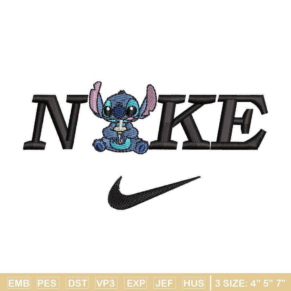 Nike x stitch embroidery design, Stitch embroidery, Nike design, Embroidery shirt, Embroidery file, Digital download.jpg