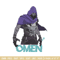 Omen poster Embroidery Design, Valorant Embroidery, Embroidery File, Anime Embroidery, Anime shirt, Digital download.jpg