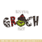 Resting Grinch Face Embroidery design, Grinch christmas Embroidery, Grinch design, Embroidery File, Instant download..jpg
