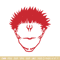 Sukuna face Embroidery Design, Jujutsu Embroidery, Embroidery File, Anime Embroidery, Anime shirt, Digital download..jpg