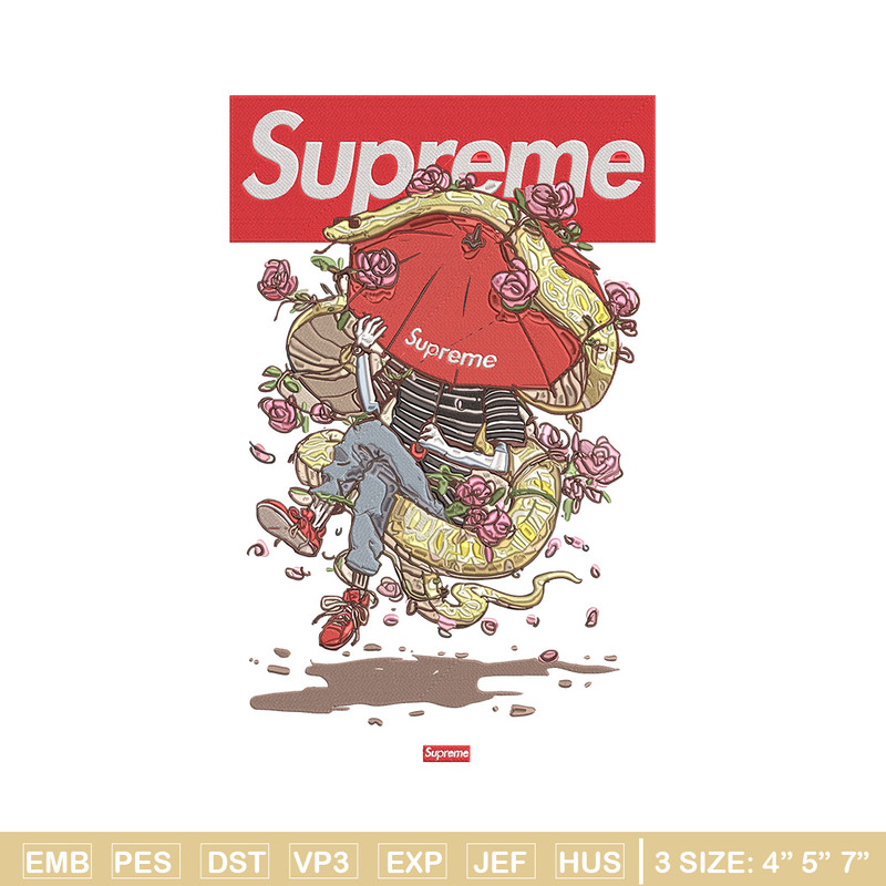 Supreme poster Embroidery Design, Supreme Embroidery, Embroidery File, Anime Embroidery, Anime shirt, Digital download.jpg