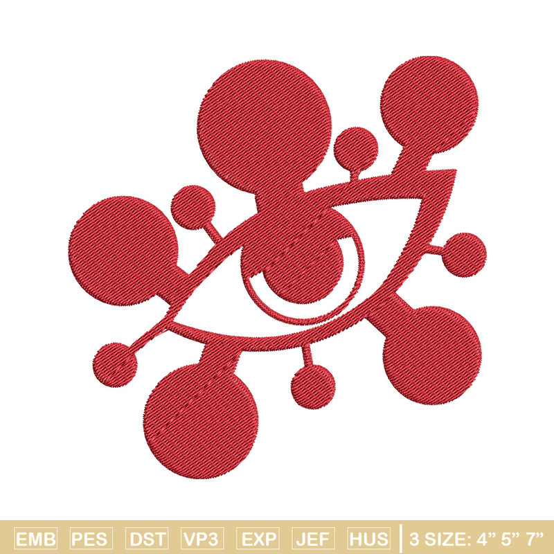 Tengen eyes Embroidery Design, Demon slayer Embroidery, Embroidery File, Anime Embroidery, Digital download.jpg