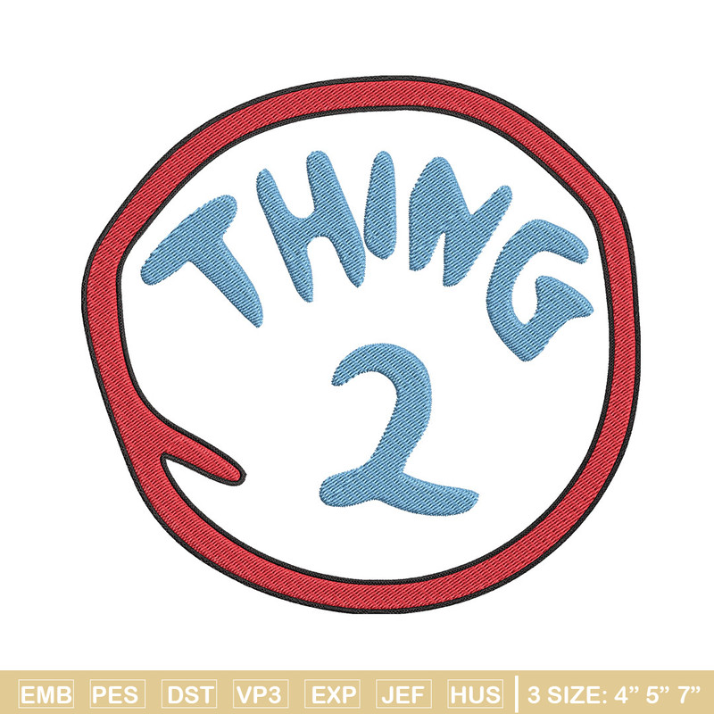 thing 2 logo Embroidery Design, Embroidery File, logo Embroidery, logo shirt, Embroidery design, Digital download..jpg