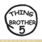 Thing Brother 5 Embroidery Design, Embroidery File, logo Embroidery, logo shirt, Embroidery design, Digital download..jpg