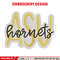 Alabama State Hornets Logo embroidery design, NCAA embroidery, Sport embroidery,Logo sport embroidery,Embroidery design.jpg