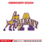 Albany Great Danes logo embroidery design, NCAA embroidery, Sport embroidery, logo sport embroidery, Embroidery design.jpg