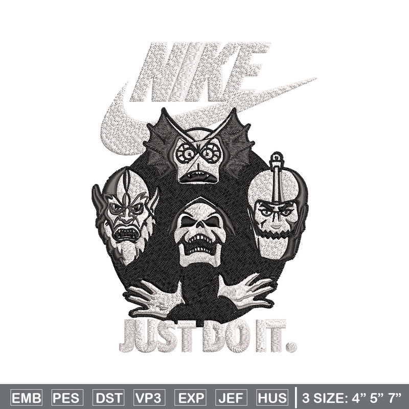 Bo-He-Man-ian Rhapsody Nike Embroidery design, Cartoon Embroidery, Logo Nike design, Embroidery file, Instant download..jpg