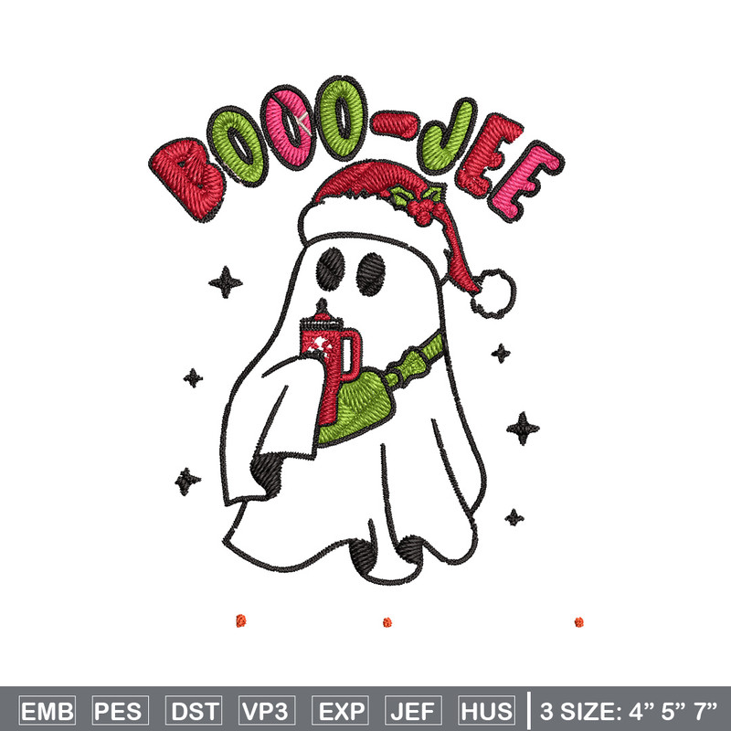 Boo jee chrismas Embroidery Design, Chrismas Embroidery, Embroidery File, Anime Embroidery, Anime shirt,Digital download.jpg