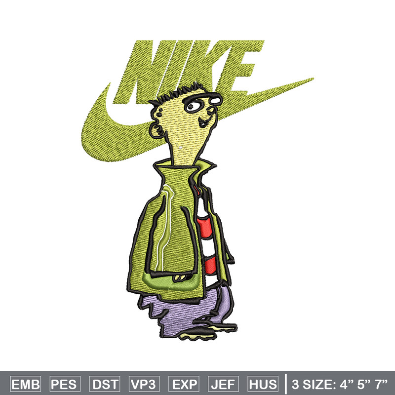 Cartoon Nike Embroidery design, Cartoon Embroidery, Nike design, Embroidery file, logo nike shirt, Instant download..jpg