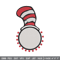 Cat In The Hat Embroidery Design, Cat In The Hat Embroidery, Embroidery File, logo shirt, Digital download..jpg