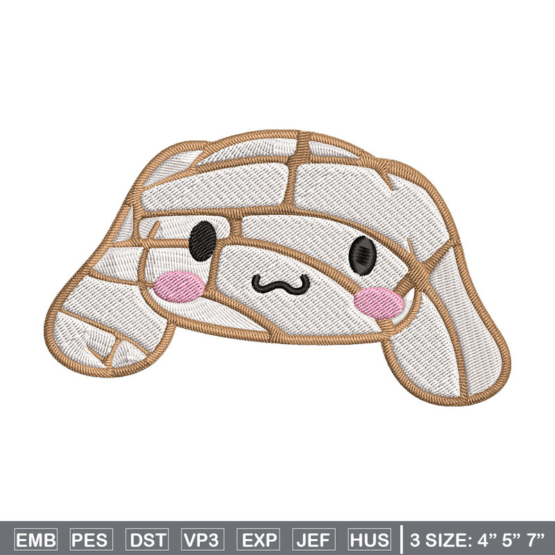 Cinnamoroll Mummy Embroidery Design, Cinnamoroll cartoon Embroidery, Embroidery File, Cartoon shirt, Digital download..jpg