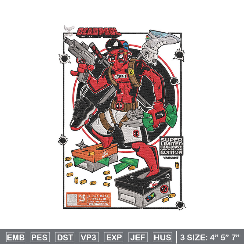 Deadpool poster Embroidery Design, Deadpool Embroidery, Embroidery File, Anime Embroidery, Anime shirt, Digital download..jpg