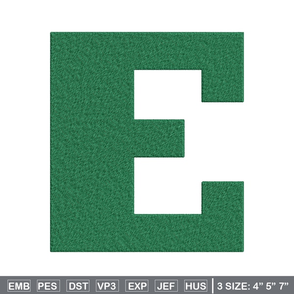 Eastern Michigan logo embroidery design, NCAA embroidery, Embroidery design,Logo sport embroidery, Sport embroidery.jpg