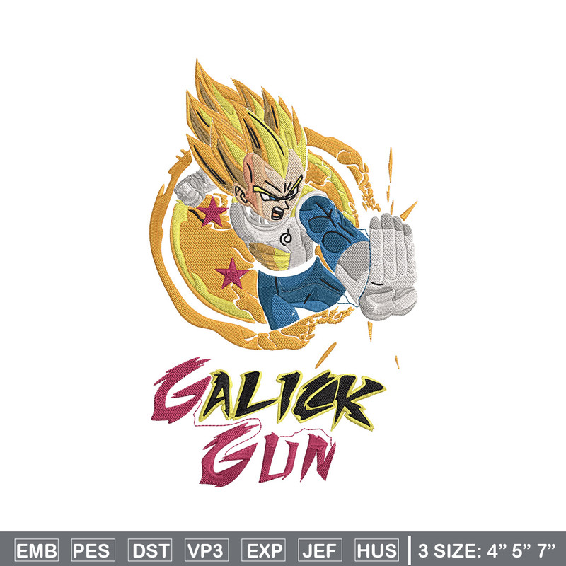 Galick gun Embroidery Design, Dragonball Embroidery, Embroidery File, Anime Embroidery, Anime shirt, Digital download.jpg