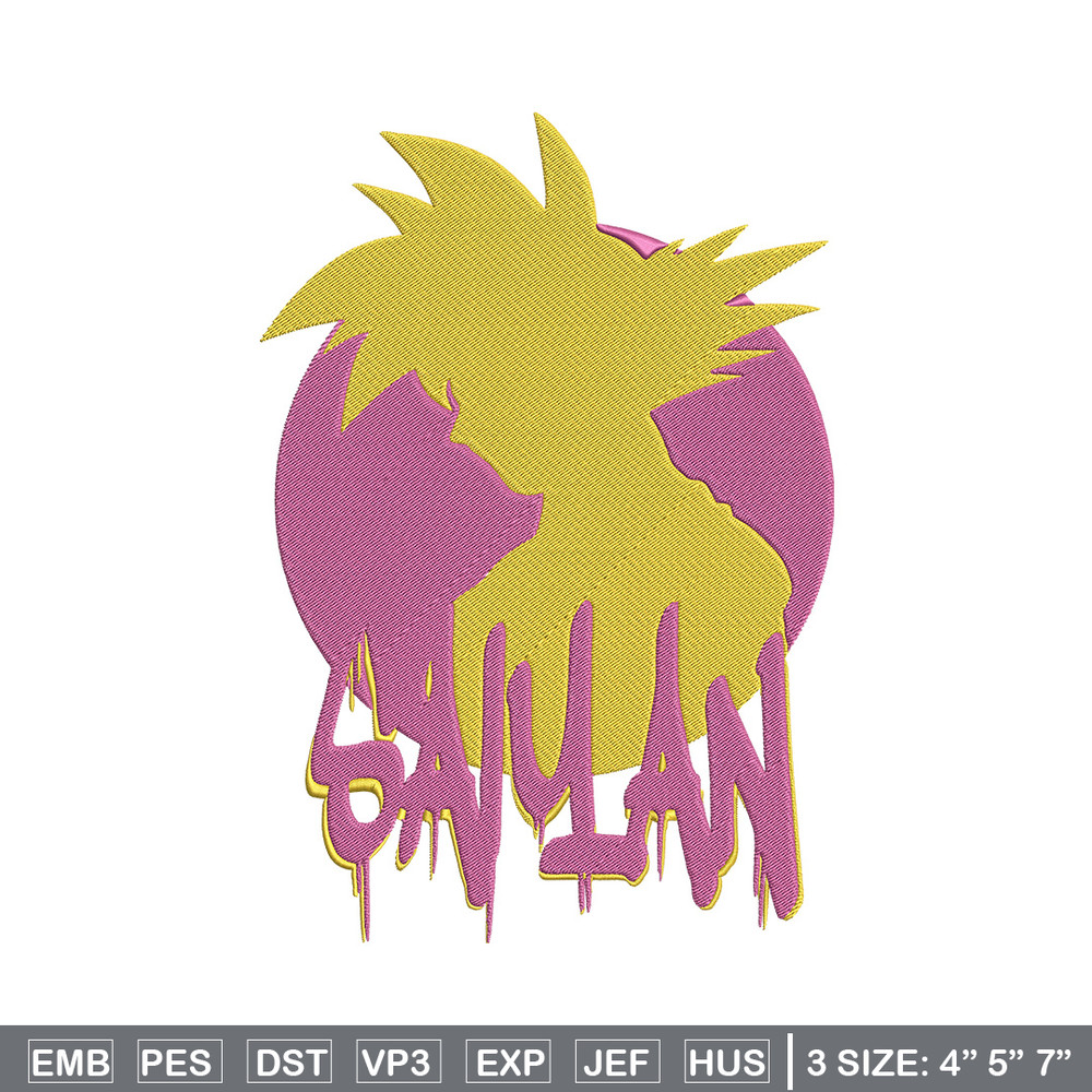 Goku circle Embroidery Design, Dragonball Embroidery, Embroidery File, Anime Embroidery, Anime shirt, Digital download..jpg