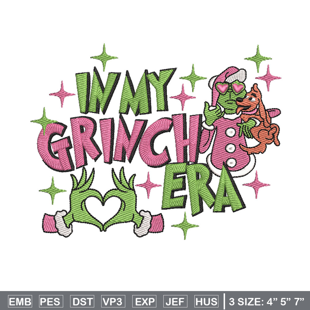 Grinch era embroidery design,Grinch embroidery, Chrismas design, Embroidery shirt, Embroidery file, Digital download.jpg