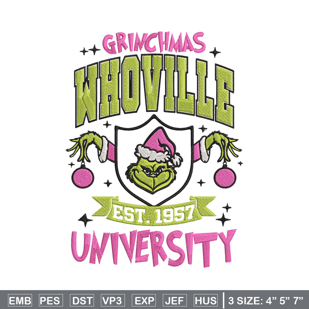 Grinchmas est 1957 Embroidery Design, Grinch Embroidery,Embroidery File,Chrismas Embroidery,Anime shirt,Digital download.jpg