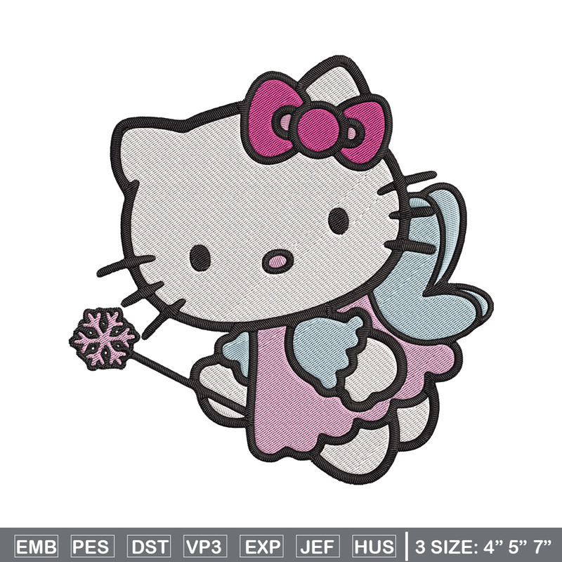 Hello kitty fairy Embroidery Design, Hello kitty Embroidery, Embroidery File, Anime Embroidery, Digital download.jpg