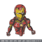 Iron man chibi Embroidery Design, Marvel Embroidery, Embroidery File, Anime Embroidery, Anime shirt, Digital download.jpg
