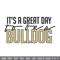 It's a Bulldog Thing embroidery design, Bulldog embroidery, Sport embroidery,Logo sport embroidery,Embroidery design.jpg