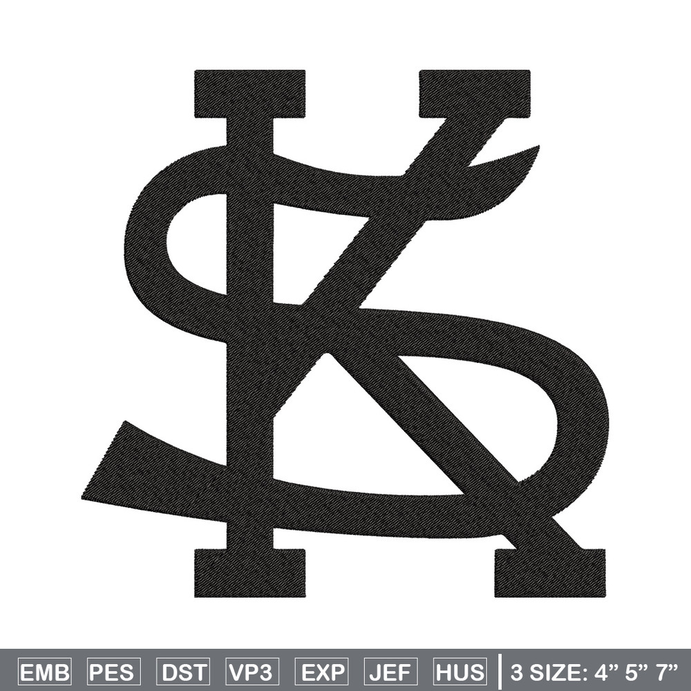 Kennesaw State logo embroidery design, Logo embroidery, Sport embroidery, logo sport embroidery, Embroidery design.jpg