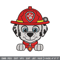 Marshall dog Embroidery Design, Paw patrol Embroidery, Embroidery File, Anime Embroidery, Anime shirt, Digital download..jpg