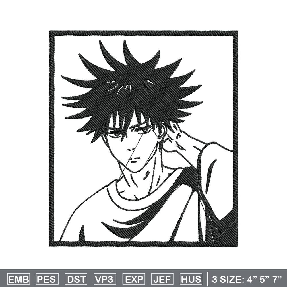 Megumi box Embroidery Design, Jujutsu Embroidery, Embroidery File, Anime Embroidery, Anime shirt, Digital download.jpg