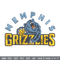 Memphis Grizzlies logo embroidery design, NBA embroidery,Sport embroidery,Embroidery design, Logo sport embroidery..jpg