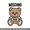 Moschino Kids Teddy logo Embroidery design, Moschino Embroidery, logo design, Embroidery File, Instant download..jpg