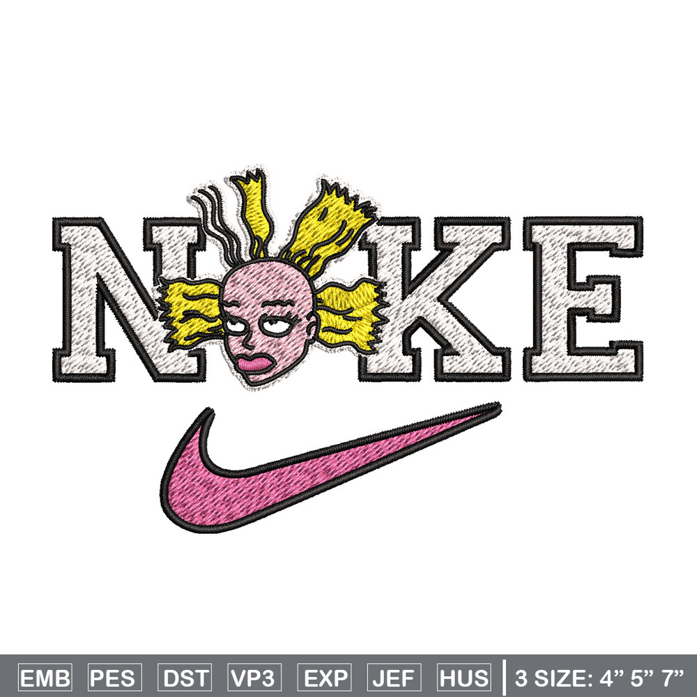 Nike funny girl Embroidery Design, Brand Embroidery, Nike Embroidery, Embroidery File, Logo shirt, Digital download.jpg