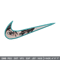Nike x anime eyes embroidery design, Anime embroidery, Embroidery file,Embroidery shirt, Nike design,Digital download.jpg