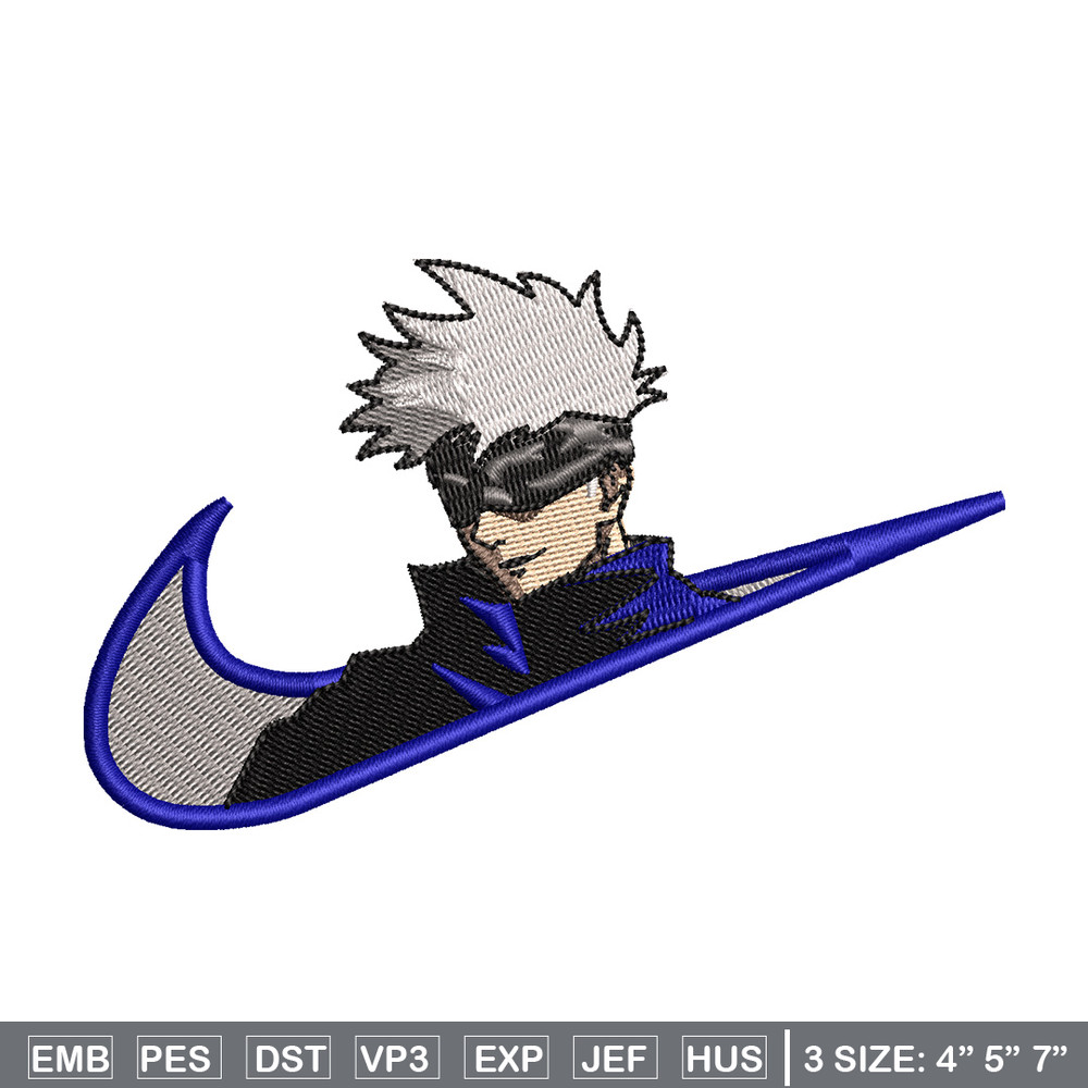 Nike x gojo embroidery design, Jujutsu embroidery, Nike design, Embroidery shirt, Embroidery file,Digital download.jpg
