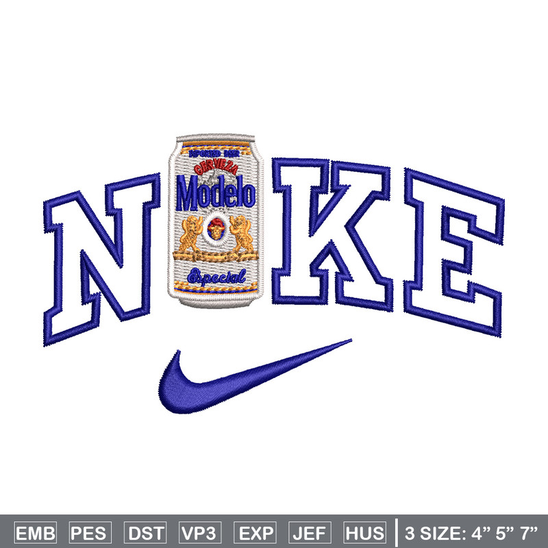 Nike x modelo embroidery design, Modelo embroidery, Nike design, Embroidery file, Embroidery shirt, Digital download.jpg