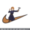 Nobara x nike Embroidery Design, Jujutsu Embroidery, Embroidery File, Nike Embroidery, Anime shirt, Digital download.jpg
