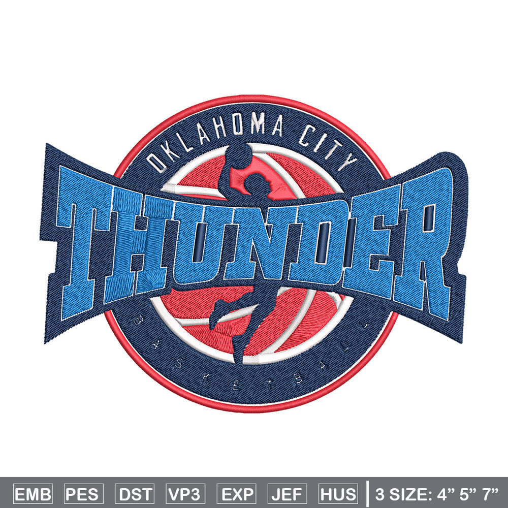 Oklahoma City Thunder logo embroidery design,NBA embroidery, Sport embroidery, Embroidery design, Logo sport embroidery.jpg