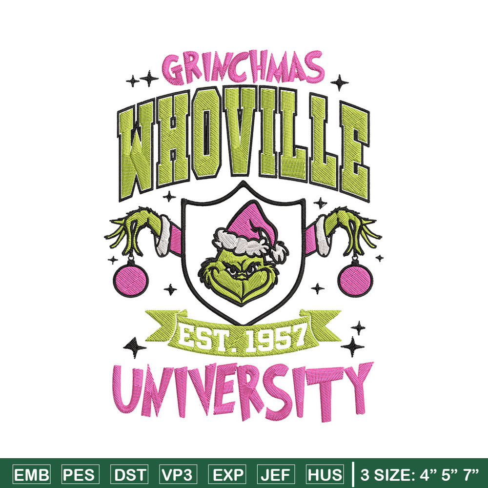 Grinchmas est 1957 Embroidery Design, Grinch Embroidery,Embroidery File,Chrismas Embroidery,Anime shirt,Digital download.jpg