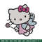 Hello kitty fairy Embroidery Design, Hello kitty Embroidery, Embroidery File, Anime Embroidery, Digital download.jpg