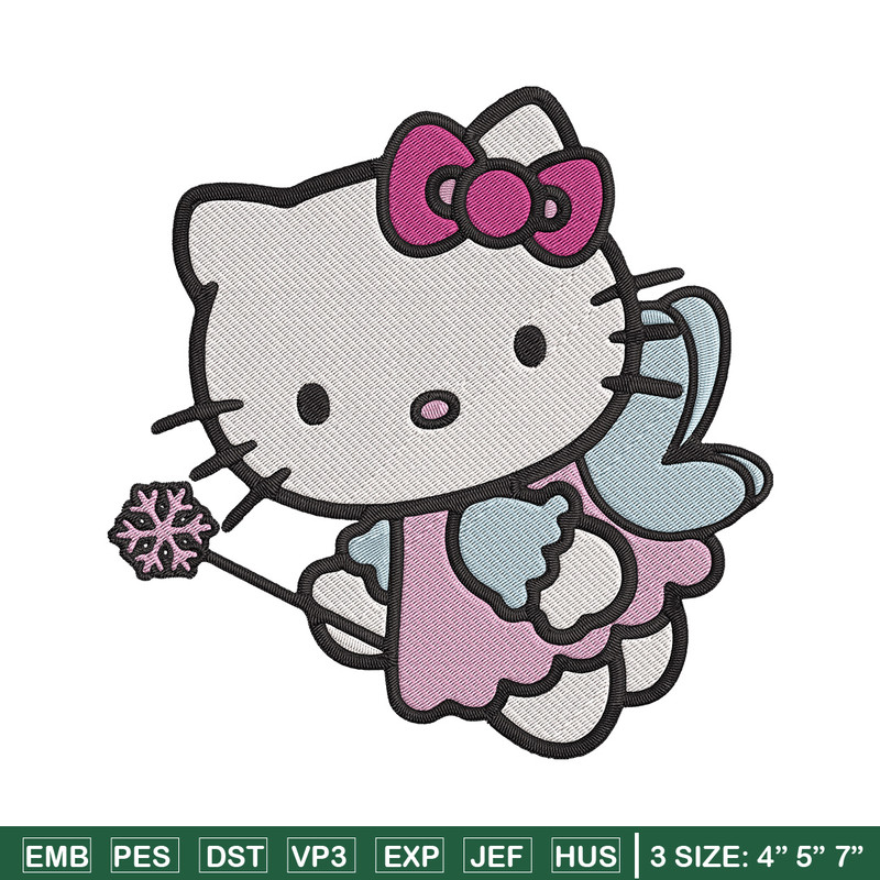 Hello kitty fairy Embroidery Design, Hello kitty Embroidery, Embroidery File, Anime Embroidery, Digital download.jpg