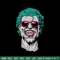 Jocker poster Embroidery Design, DC comics Embroidery, Embroidery File, Anime Embroidery, Anime shirt, Digital download.jpg