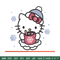 Kitty chrismas Embroidery Design, Hello kitty Embroidery, Embroidery File,Anime Embroidery, Anime shirt,Digital download.jpg