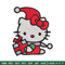 Kitty chrismas Embroidery Design, Kitty Embroidery, Embroidery File, Chrismas Embroidery, Anime shirt, Digital download.jpg