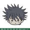Megumi chibi Embroidery Design, Jujutsu Embroidery, Embroidery File, Anime Embroidery, Anime shirt,Digital download.jpg