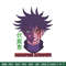 Megumi face Embroidery Design, Jujutsu Embroidery, Embroidery File, Anime Embroidery, Anime shirt, Digital download..jpg