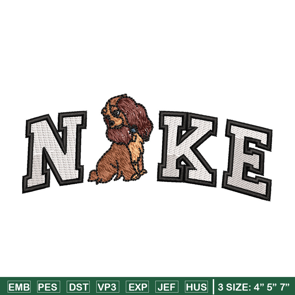 Nike x cute dog embroidery design, Dog embroidery, Nike design, Embroidery shirt, Embroidery file, Digital download.jpg