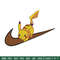 Pikachu x nike Embroidery Design, Pokemon Embroidery, Embroidery File, Nike Embroidery, Anime shirt, Digital download.jpg