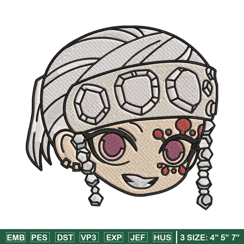 Tengen sticker Embroidery Design, Demon slayer Embroidery, Embroidery File, Anime Embroidery, Digital download..jpg