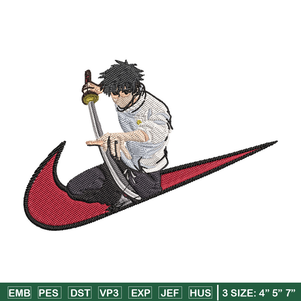 Yuuta x nike Embroidery Design, Jujutsu Embroidery, Embroidery File, Nike Embroidery, Anime shirt, Digital download.jpg